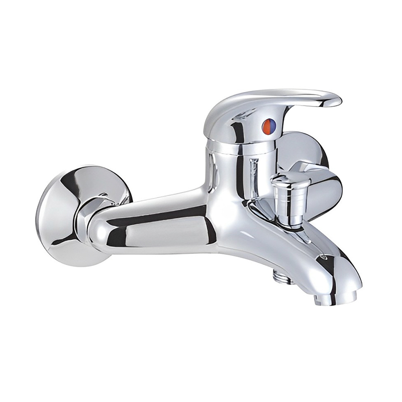 OJ-J1263H Wall Mounted Bathtub Hot And Cold Water Mixer Zinc Alloy Shower Faucet