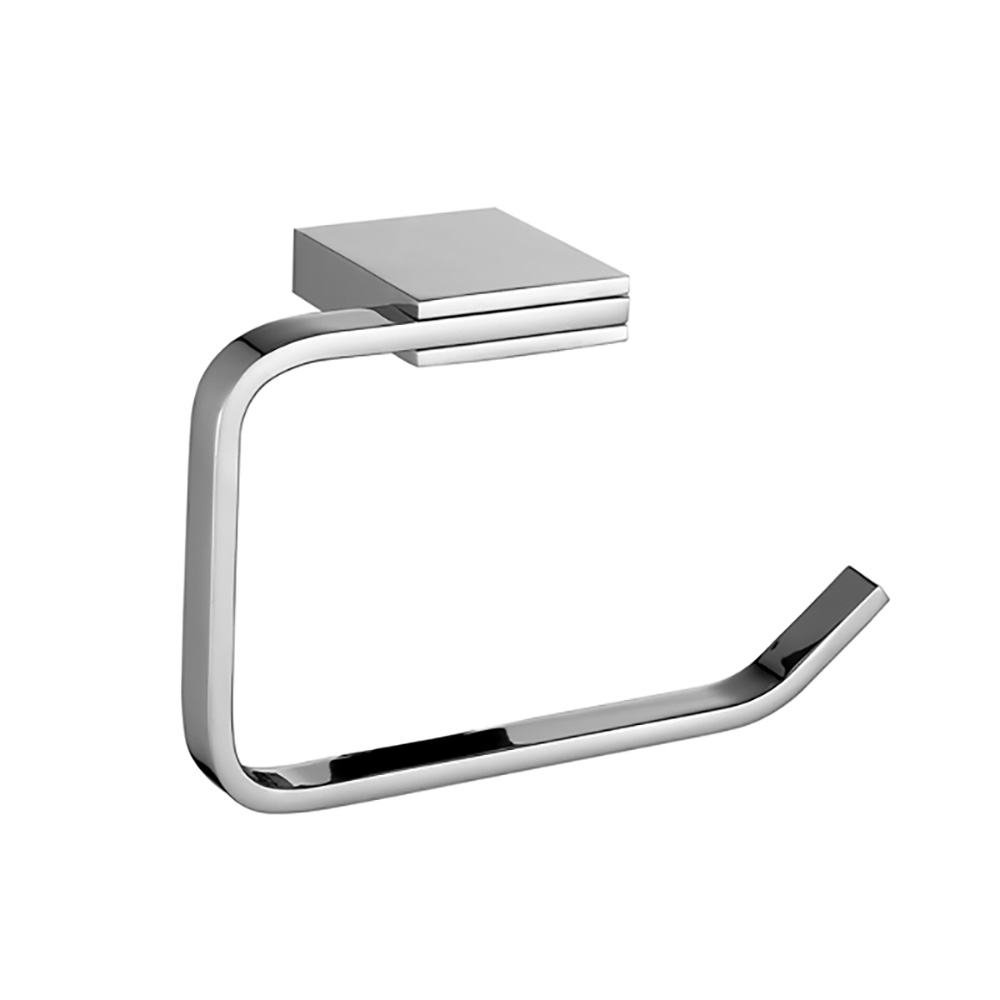 OJ-L8610J Toilet Paper Holder Towel Holders Wall Mounted for Bathroom Modern Square Style Zinc Alloy Bathroom Accessories