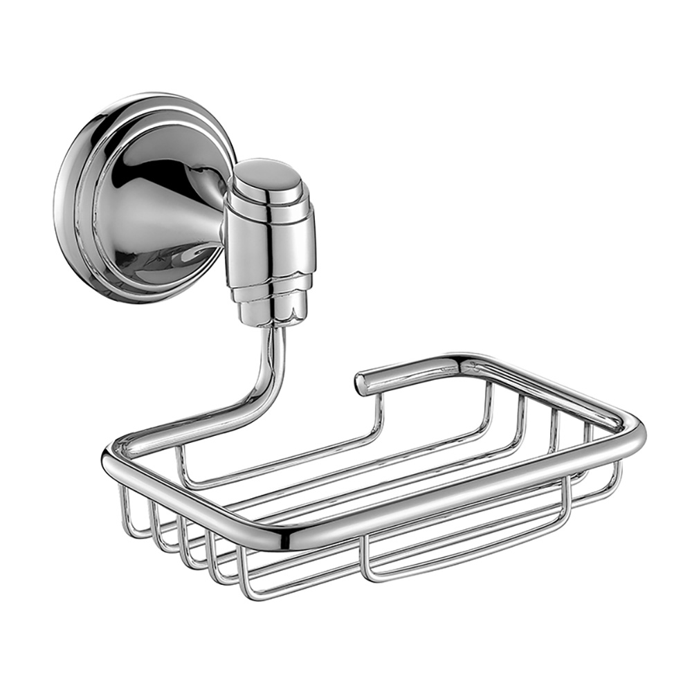 OJ-L4209J Soap Holder for Shower Chrome Finished Bathroom Shower Toilet Soap Holder Zinc Alloy Bathroom Accessories