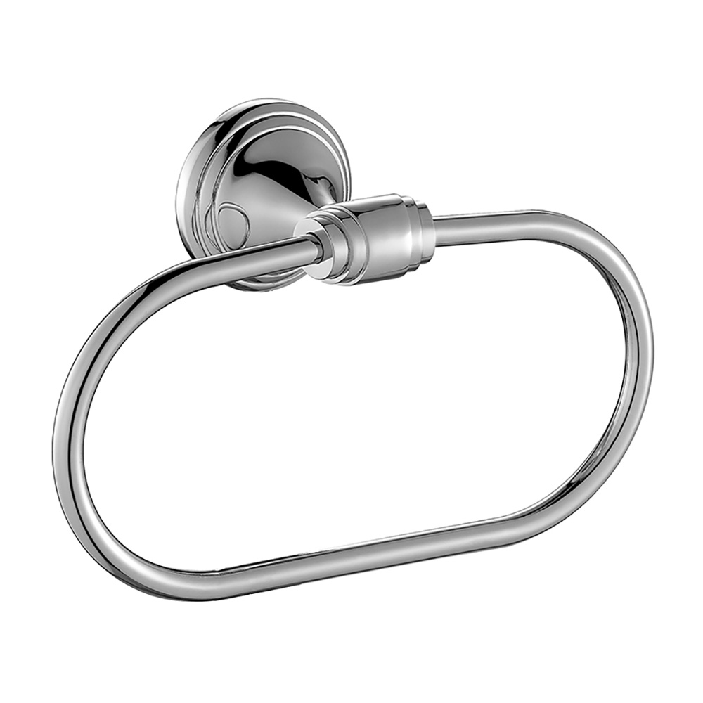 OJ-L4211J Towel Ring For Bathroom Towel Holder Polished Finish Wall Mount Zinc Alloy Bathroom Accessories