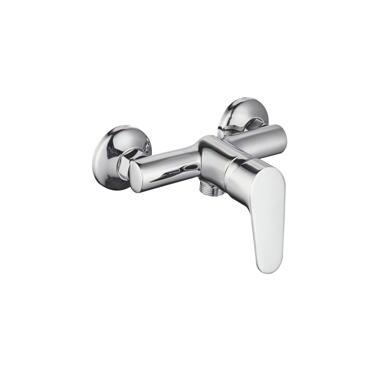 OJ-J2445H Shower System Wall Mounted Shower Faucet Set Chrome Tub And Shower One Function Zinc Alloy Shower Faucet